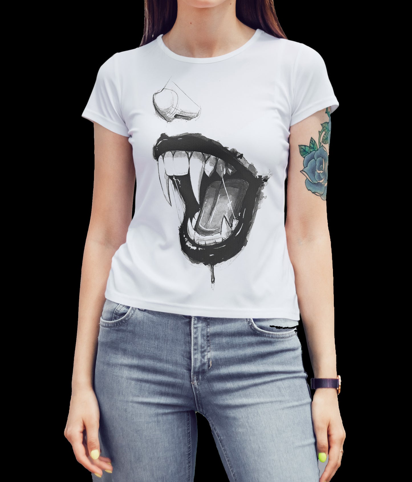 Playera Colmillos Salvajes