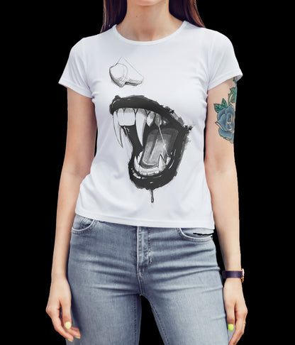 Playera Colmillos Salvajes