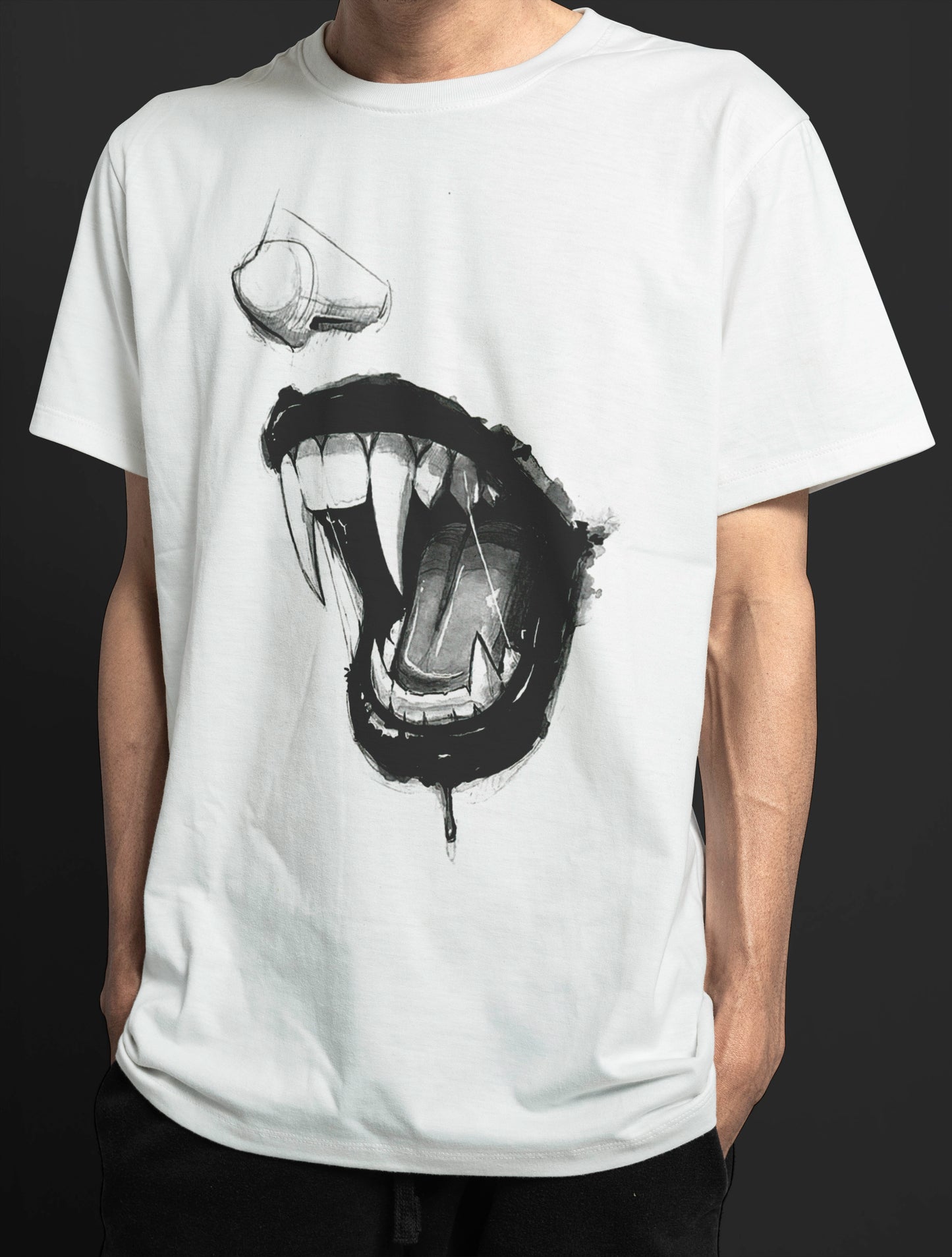 Playera Colmillos Salvajes