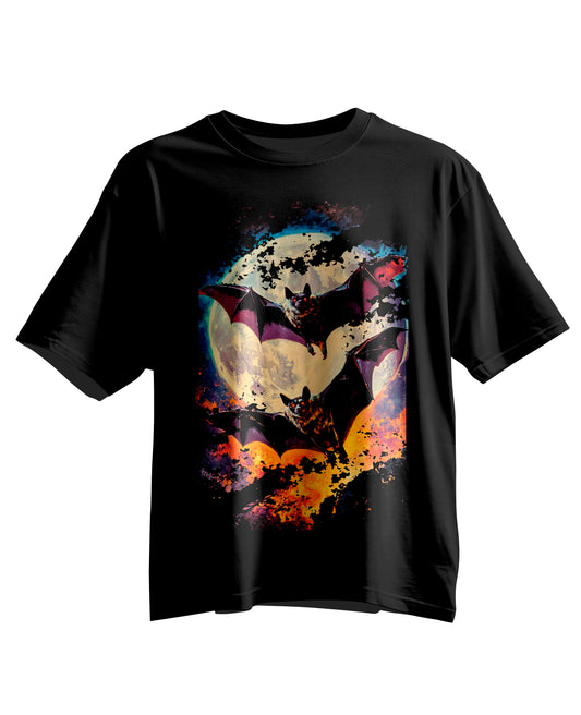 Playera Murciélagos Luna Llena