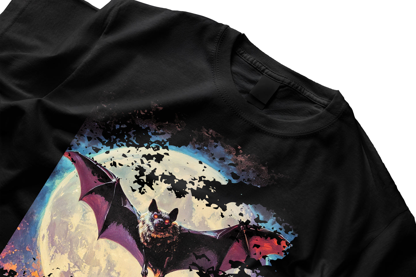 Playera Murciélagos Luna Llena