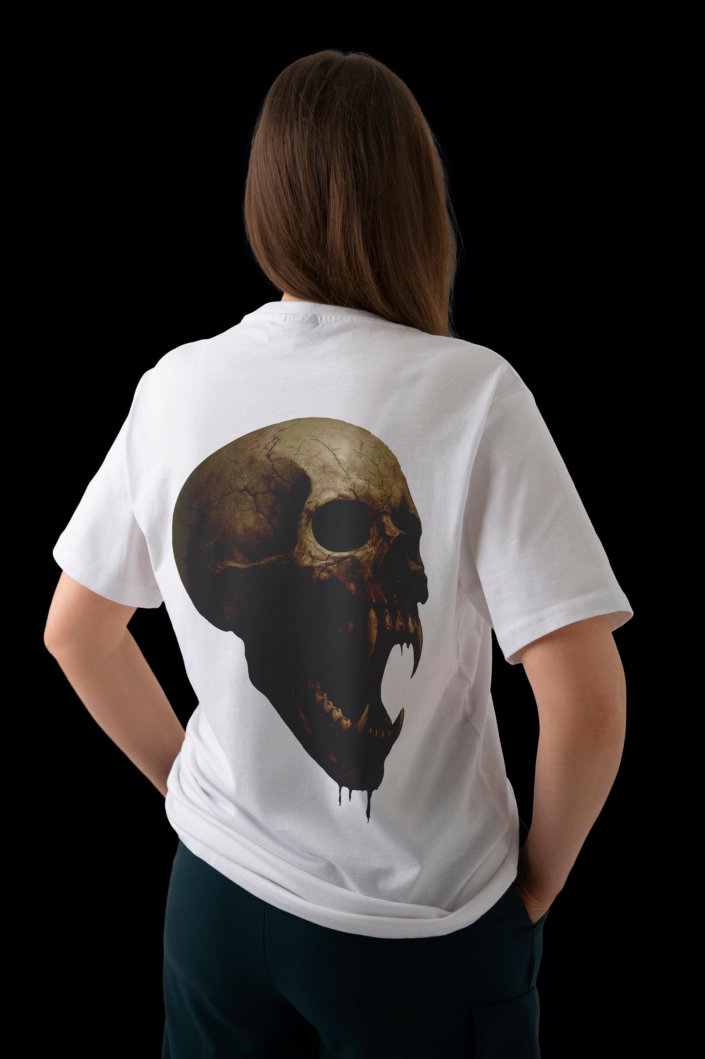 Playera Fanged Skull